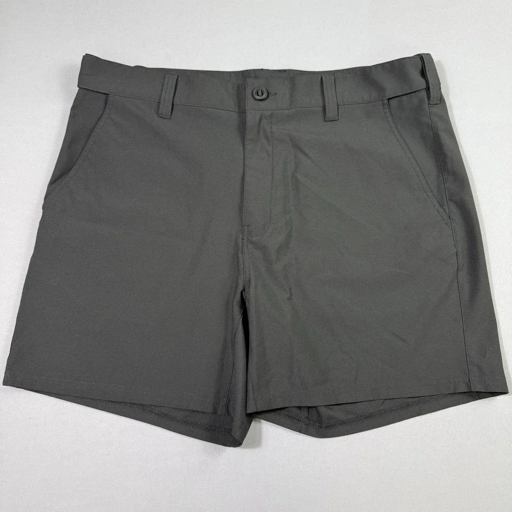 Lot Of‎ 4 Huk Pursuit Fishing Shorts Mens XXL Black/Navy/Beige 6